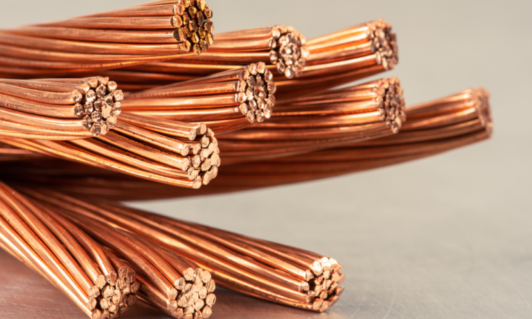 cables de cobre de reciclaje de cobre